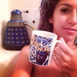 Someday, I&rsquo;ll own ALL the Doctor Who coffee mugs! Thanks for this one, @titanmerch!