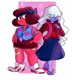 Based off of eponnope‘s headcanon that they switch clothes