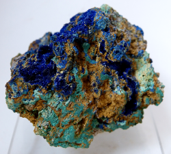 rockon-ro:    AZURITE and MALACHITE (Copper Carbonate) from Hubei