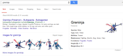 dynablade:  grawly:  So apparently searching for Pokemon on Google