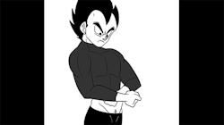 Happy birthday @msdbzbabe! Here’s a shirtless Vegeta and pervy