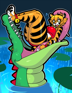 risithecheetah: scalestretcher:  ♪   Never smile at a crocodile~