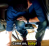 jaredandjensen:  Dean + “Baby” 