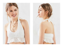 coquettefashion:  Cute Items From Urban Outfitters  Eyelet Halter