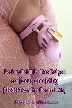 rules to becoming the perfect sissy