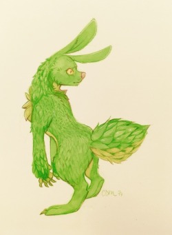 cinderdmutt:  A strange rabbit monster thing. It was an attempt