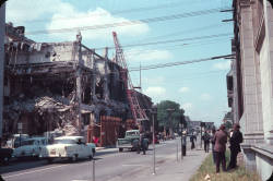 pasttensevancouver:  Cordova Street, Friday 27 July 1956 Demolition