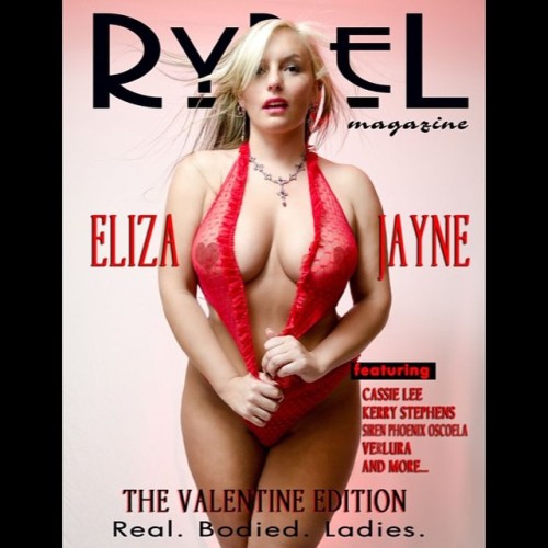 So the valentine edition of Rybel Magazine @rybelmagazine is coming along amazingly well and it will be released the first week in February. first cover will feature Facebook star and thick girl favorite Eliza Jayne @modelelizajayne as always each cover