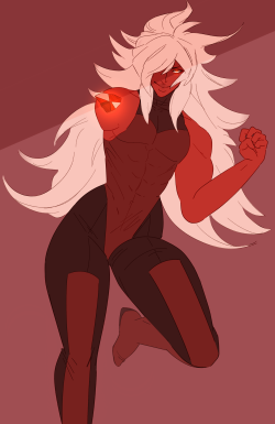 switch:  fanart of @happyds‘s gem oc, realgar. im a big fan