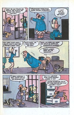 Sargent Flint. An excerpt from an old Hong Kong Phooey comic.