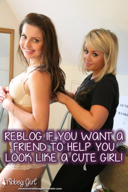 pantylover3946:  awesomeabbeygirl:  Every girl needs a friend