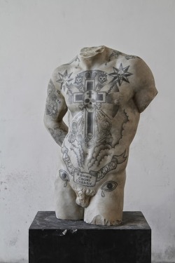 Kouros by Fabio Viale.