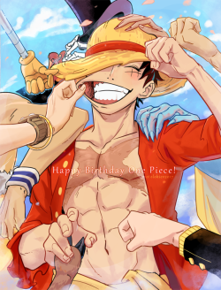 motolokiev:Happy 20th Anniversary to One Piece!!!