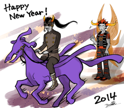 q-dormir:  Happy New Year! 2014 is the year of the horse in Chinese