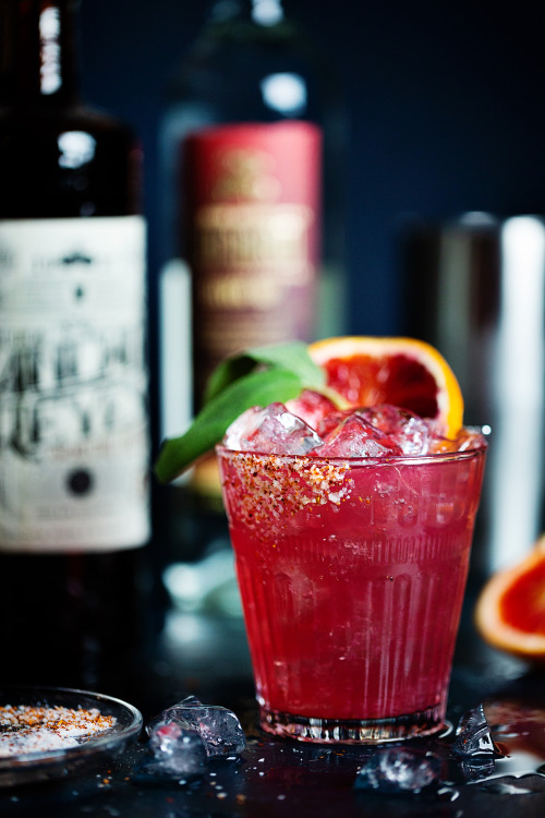 hoardingrecipes:  Blood Orange Margarita