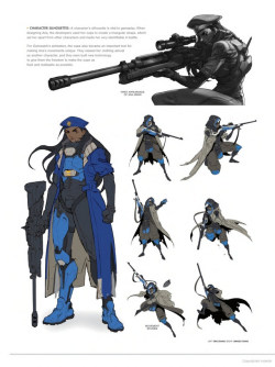 maneljavier:The Art Of Overwatch - Early Character Concept Art