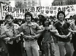 magnius159:  The Asian American Movement: protesters protest