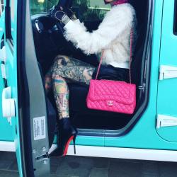 jeffreestar:  NEXT LEVEL…. 💥🔫 #behindthescenes from my