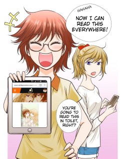 Did you know that Ookbee is available on mobile?  Lily Love 