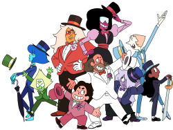 heyparadiamonds:  gross-beanie:  tuxedo crystal gems from the