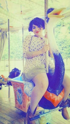 bruja-magic:  We snuck onto the carousel next to the Eiffel tower…