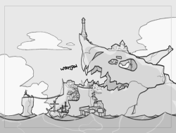had a dream about a cartoon about a kid in this cool pirate dock