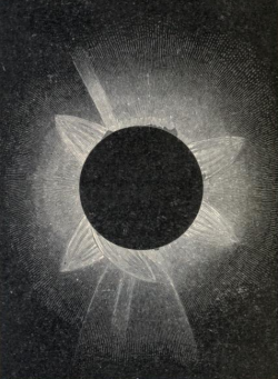 nemfrog:“The total eclipse of the Sun, September 7, 1858.”