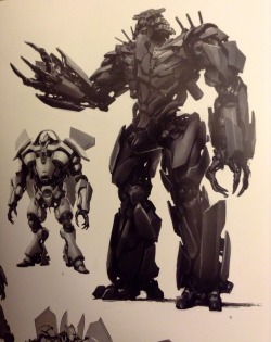 jamieegerton:  Transformers 2 & 3 Concept Art By Massive