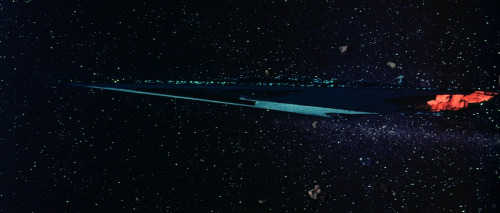 cinema-blography:    The starships of Star Wars: Episode V - The Empire Strikes Back (1980)Taken from a digitized 35mm printdir. Irvin Kershner / dop. Peter Suschitzky 