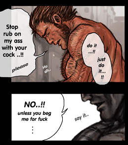 Wolverine & Colossus in “Steel Inside Me” by Kamui Jack (2011).