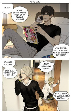 yaoi-blcd:  Old Xian update of [19 Days] translated by Yaoi-BLCD.Previously,
