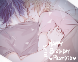 elactobuddy:  10.25Happy Birthday, Prompto!
