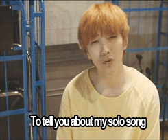b1a4gasms:  orange-sandeul: Sandeul on his Solo song for Amazing