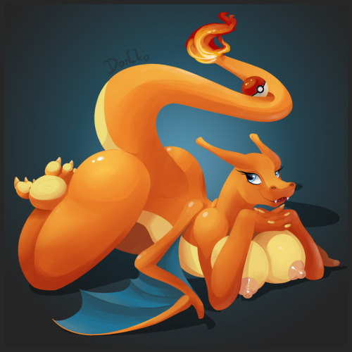 lucariofan97:  Female Charizard by request 