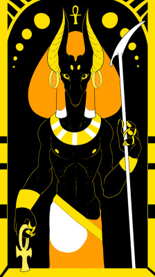 crym94:   Experimental personal piece featuring Anubis, one of