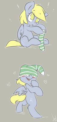atryl:  Ponies with socks are sexy they said.  Hnnng <333