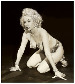 burleskateer: Dixie Evans        aka. “The Marilyn Monroe