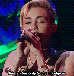 It's Miley bitch!