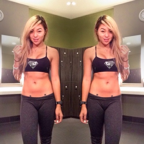 selfieasiangirl:Thick workout hot Asian beauty.More Asian Tweets