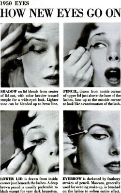 missehnne:  1950s How-to Eye makeup 