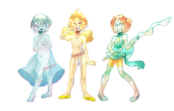 sandrathachao:  Blue Pearl, Yellow Pearl and Renegade Pearl!