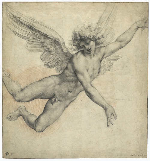 hadrian6:  An Angel in Flight. 1610. Giuseppe Cesari / il Cavaliere