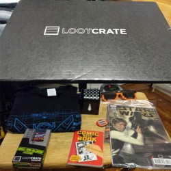 First month with #lootcrate I think I’ll do another month.