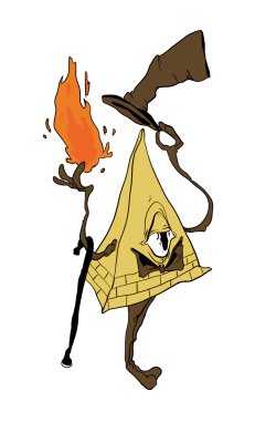 ch-ch-ch-chewing-love:  BILL CIPHER THE TRIANGLE GUY 