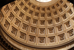 romebyzantium:Roof details, Pantheon, Rome. 