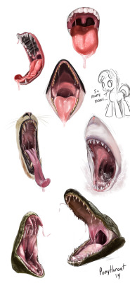 clop-dragon:  ponythroat:  ~Maws_SpeedPaints~ Here’s some Maw
