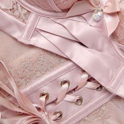 martysimone:   Honey Birdette | Michelle set in blush pink  