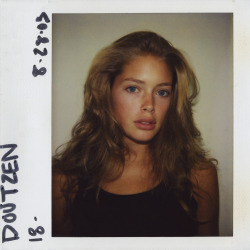 glamorous-angels: Doutzen Kroes’ first Vogue casting polaroid 