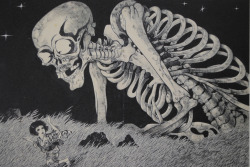 blackoutraven:  Giant skeleton