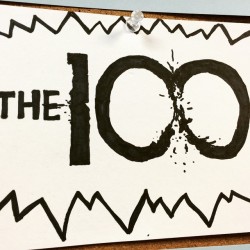 DAY TWELVE. @drlawyercop hand-drew this card to represent #The100